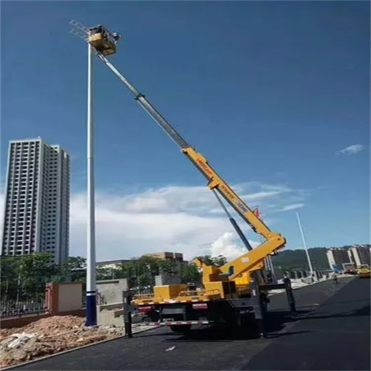 杭州萧山维修路灯的曲臂升降车出租