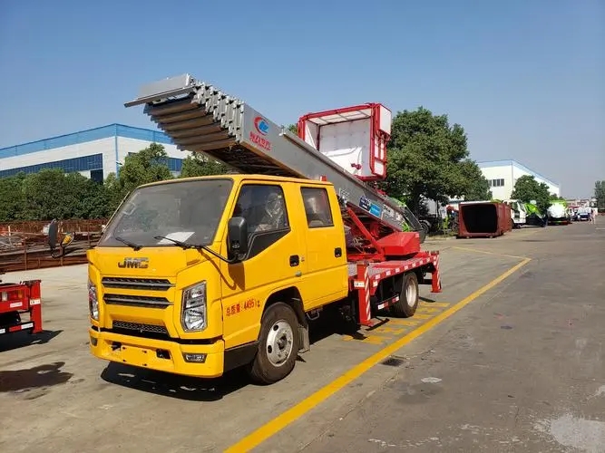 杭州萧山附近云梯车出租 砂石搬运